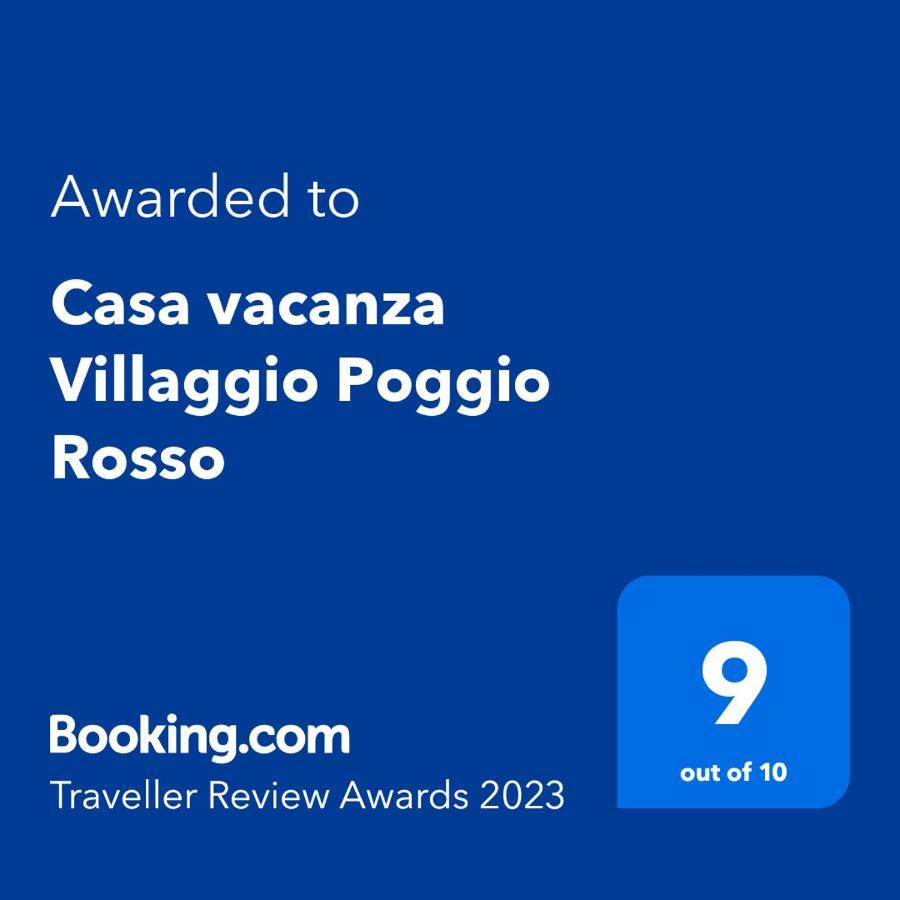 Casa Vacanza Villaggio Poggio Rosso Ареццо Экстерьер фото